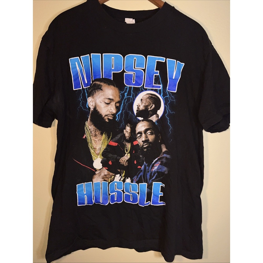 Nipsey Hussle Lightening‎ T Shirt Large